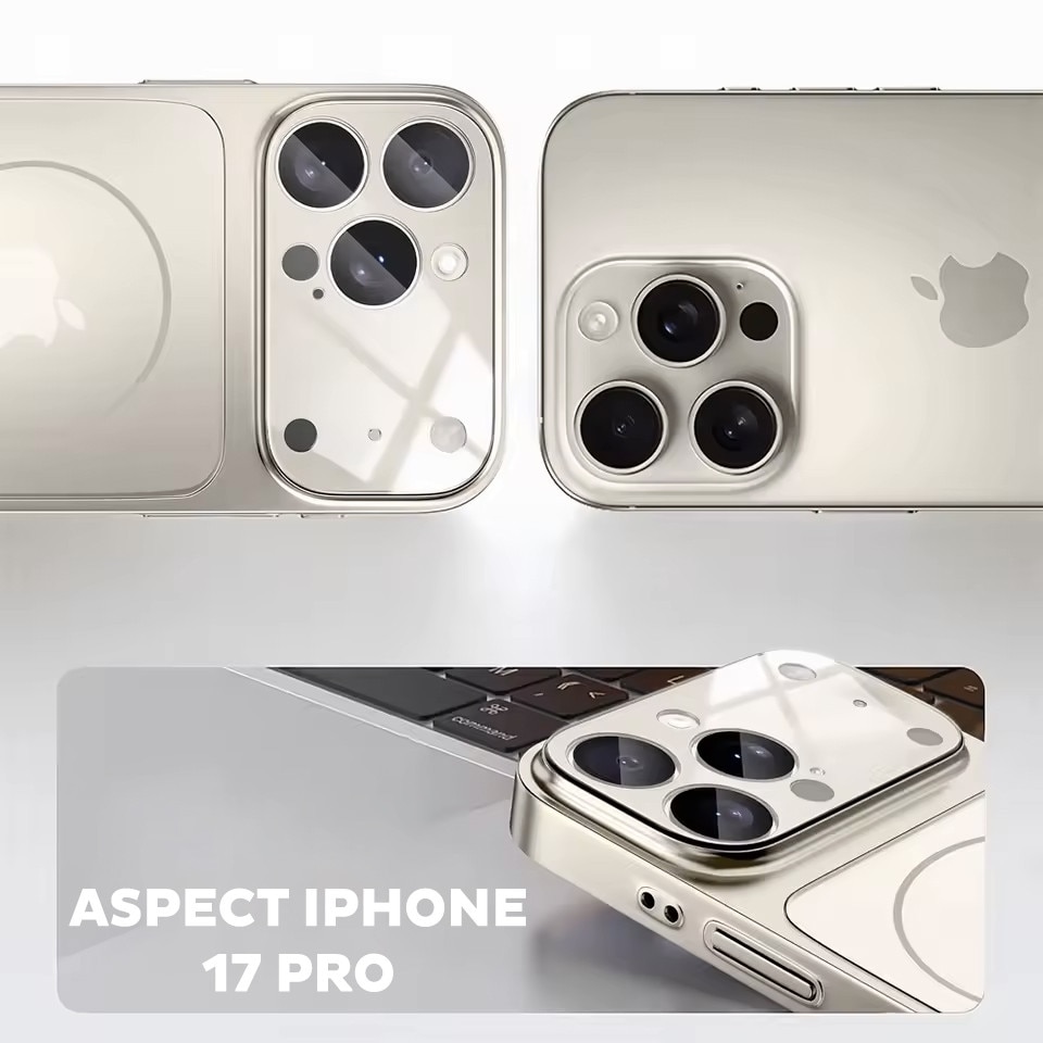 Husa pentru Apple iPhone 15 Pro Max Daden® MagLens, Slim, Incarcare wireless, Magsafe, Protectie camera inclusa, Portocaliu