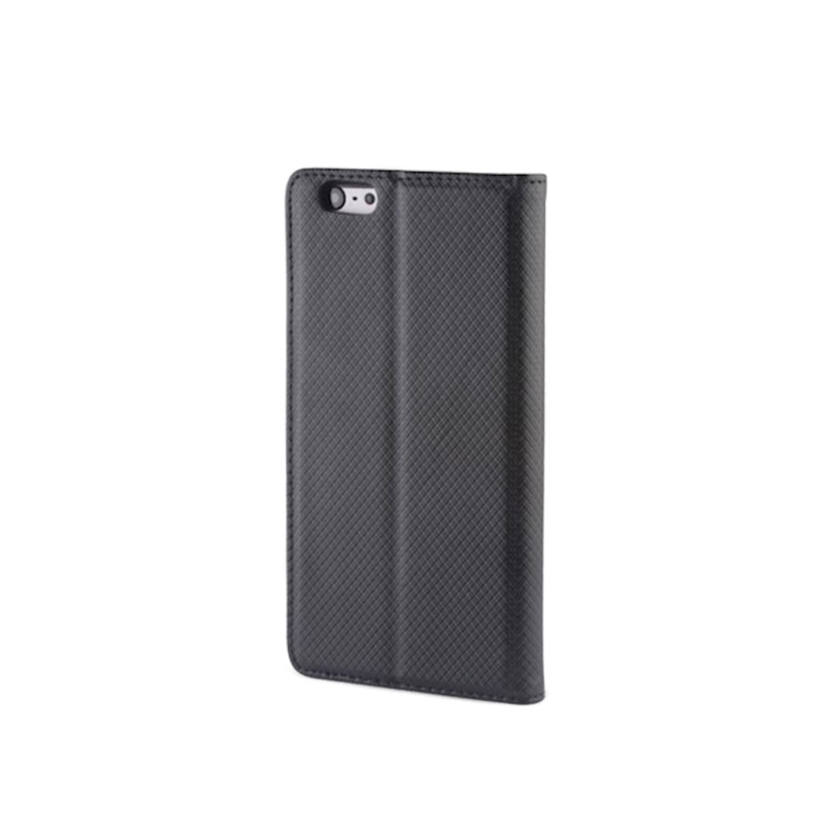 Husa tip carte, compatibila cu Samsung Galaxy A15 5G si A15 4G, premium flip book cu inchidere magnetica si functie stand, buzunar card, neagra Negru Flip cover