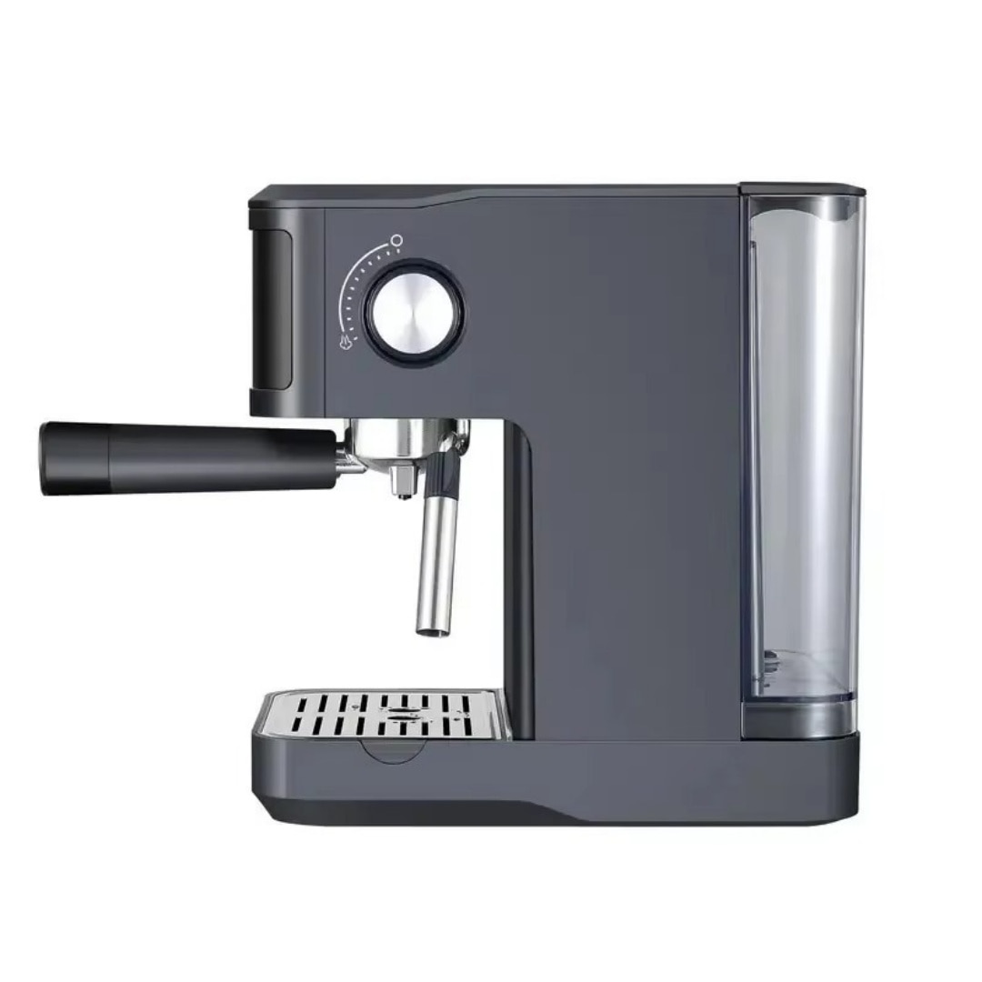 Espressor manual, 800W, 20 bar, Functie Mentinere la Cald, Filtru Lavabil, Placa de Incalzire, aburi, Negru