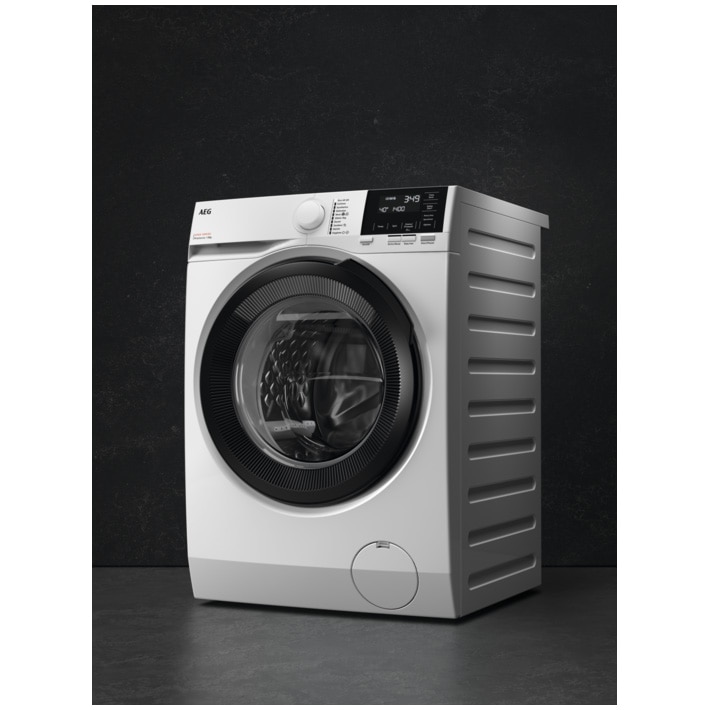 Masina de spalat rufe AEG SERIA 6000 LFR62944BE, 9 kg, 1400 rpm, Clasa A, ProSense, Motor Inverter, Display LED, Alb