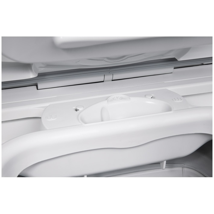 Masina de spalat rufe cu incarcare verticala Electrolux EW2TN5261FE, 6 kg, 1200 rpm, Clasa D, Tehnologie AutoSense, Display LED. Alb
