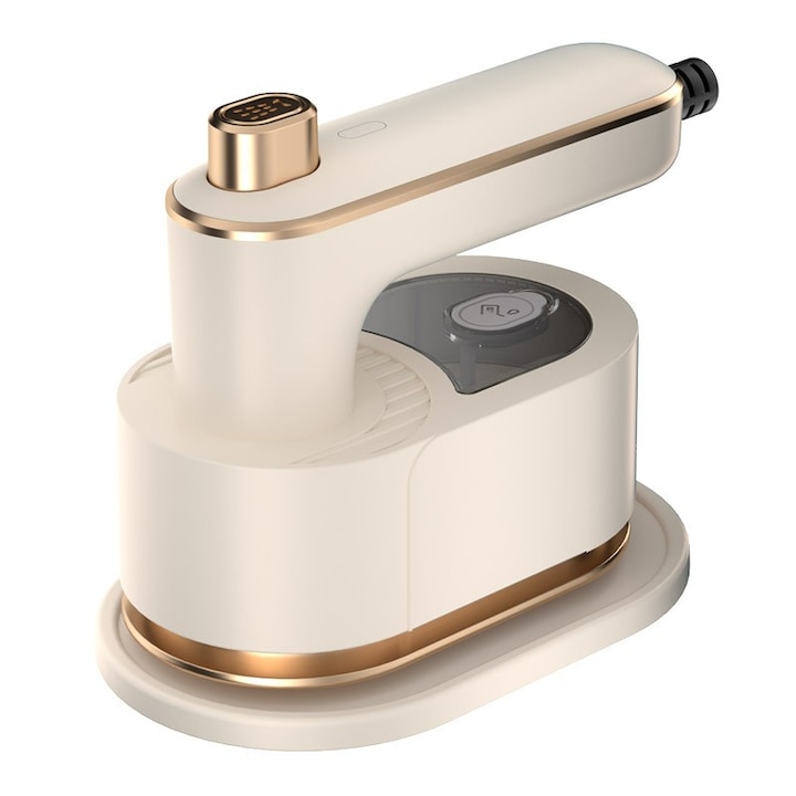 Mini Fier de Calcat, Flippy, Pliabil si Portabil, Calcare Verticala/Orizonala, cu Abur, 50 ml, 40W, 10.5 x 12 cm, Alb