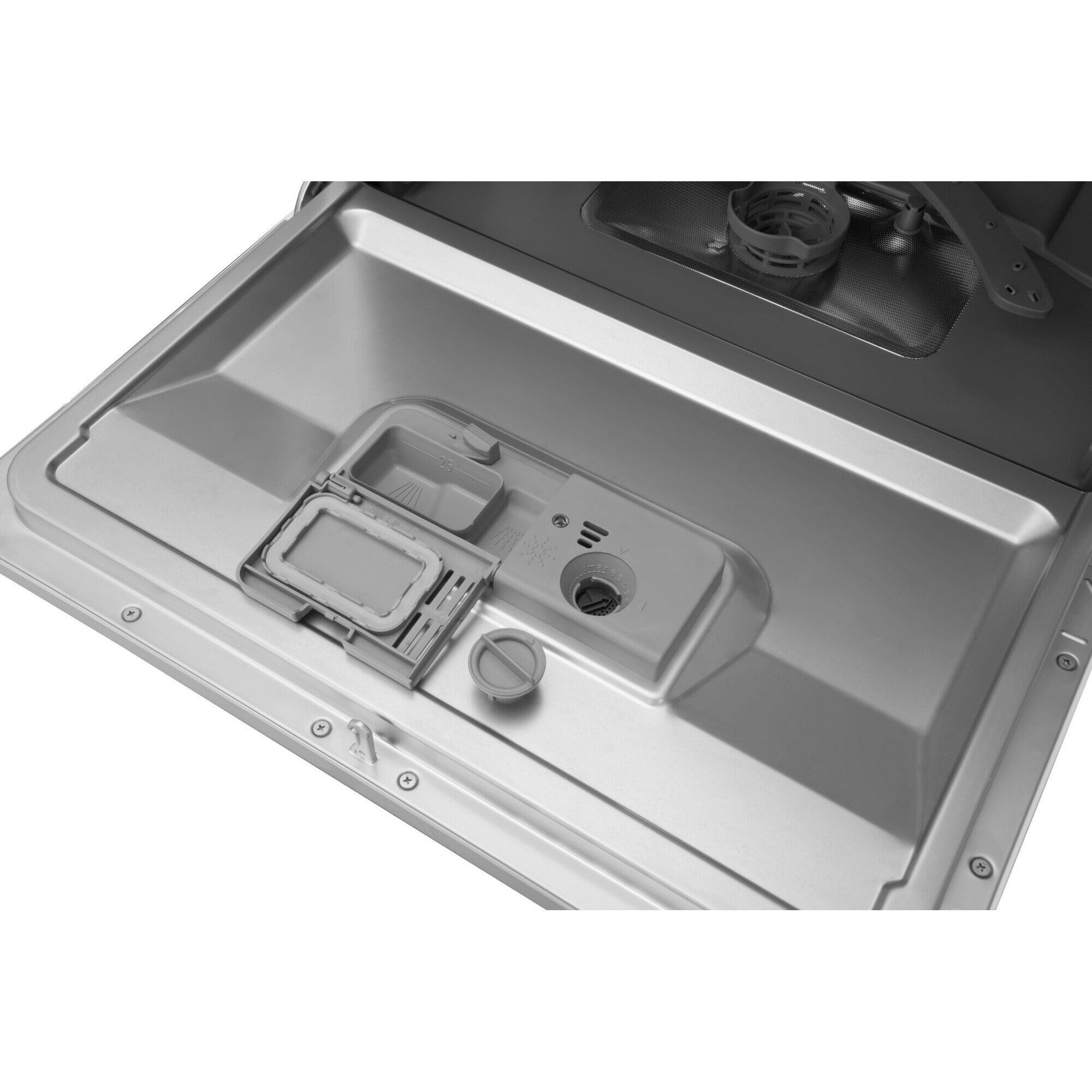 Masina de spalat vase compacta Hansa ZWM556SH, 6 seturi, 5 programe, Clasa F, Pornire programabila, Buzzer, 55 cm, Argintiu