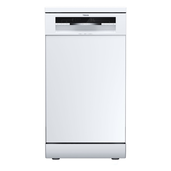Masina de spalat vase TEKA DFS 44750 WH, independenta, 10 seturi, 7 programe, 45 cm, alba