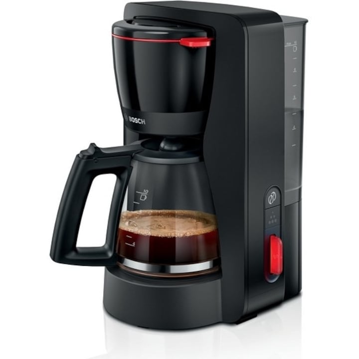 Cafetiera MyMoment TKA3M133, 1.4l, 1200W, 15 cesti, negru