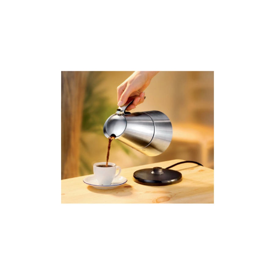 Cafetiera EL Presso mini, otel inoxidabil, 365W, oprire automata, Rommelsbacher, EKO364/E
