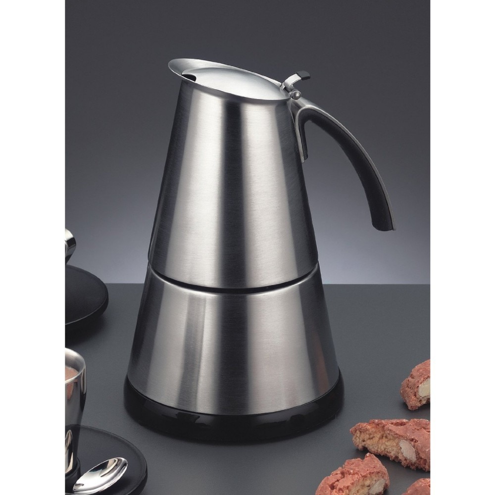 Cafetiera EL Presso mini, otel inoxidabil, 365W, oprire automata, Rommelsbacher, EKO364/E