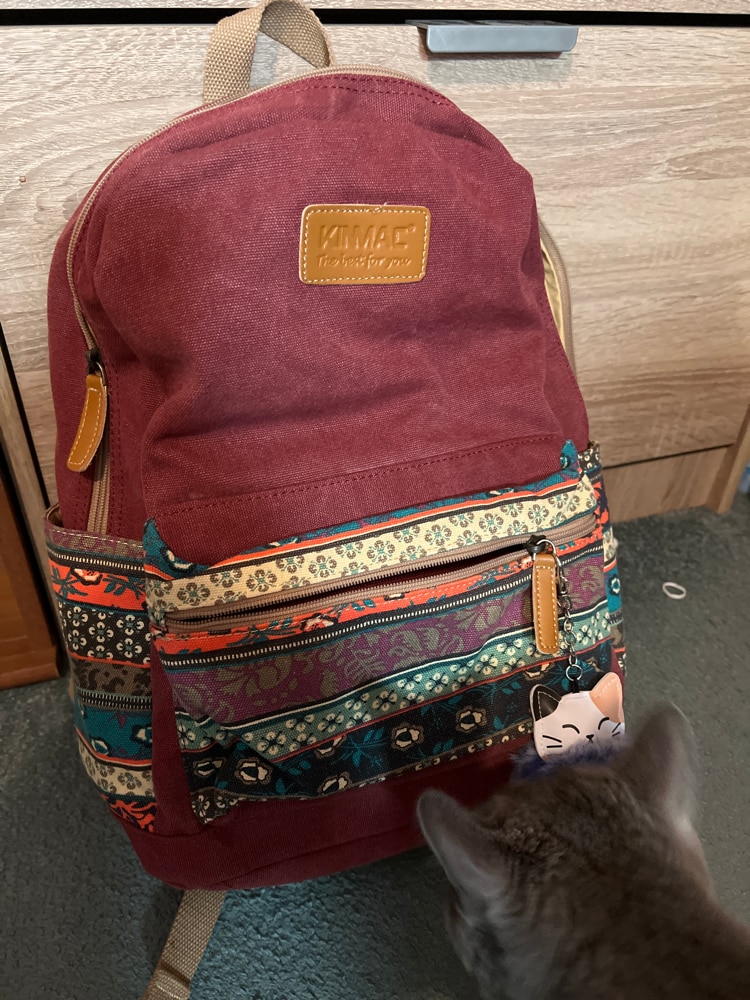 Rucsac Laptop, Kinmac, Red Bohemia, 15.6"