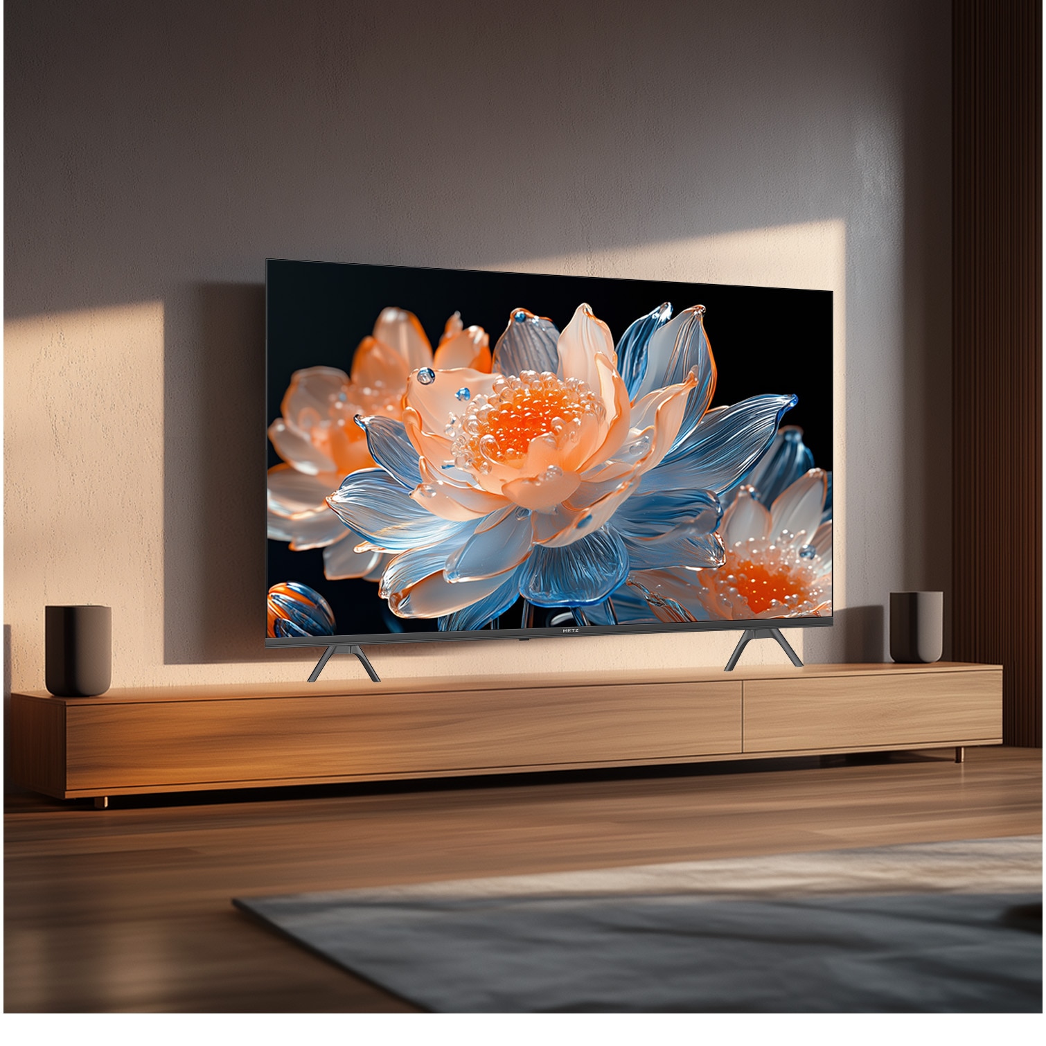 Televizor METZ LED 65MUF7000Z, 164 cm, Smart Google TV, 4K Ultra HD, Clasa F (Model 2025)
