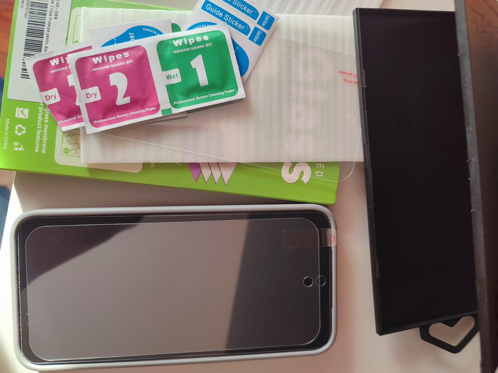 Set 2x Folie de Protecție LIXR-03EN pentru Telefoane, Sticlă Securizată 9H+, Claritate Super HD, Tratament Oleofobic, Anti-Amprente