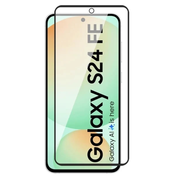 Folie pentru Samsung Galaxy S24 FE, Sticla Securizata, Ultra HD, Protectie 9H, Montare Simpla, SKYDDAR 111D - Transparent