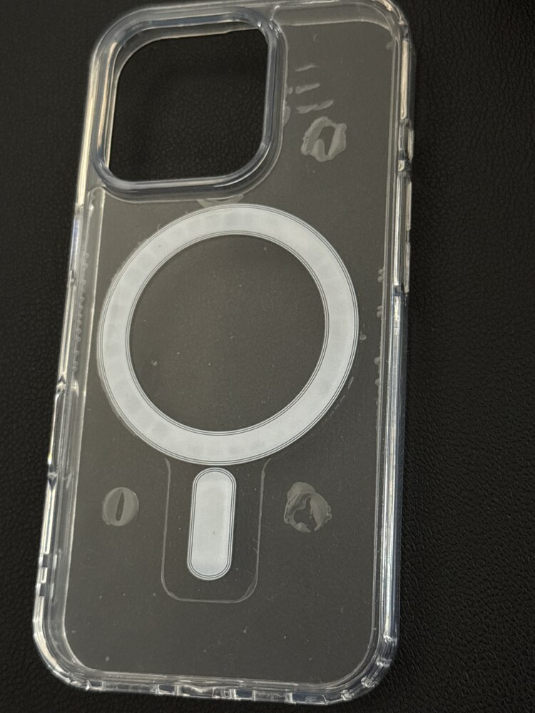 Husa compatibila cu Incarcare Magsafe pentru pentru Apple iPhone 16 Pro, CASEY STUDIOS™, Transparent, de Protectie, Slim, pentru Incarcare Wireless, Margini Ridicate pentru Protectia Ecranului si a Camerelor