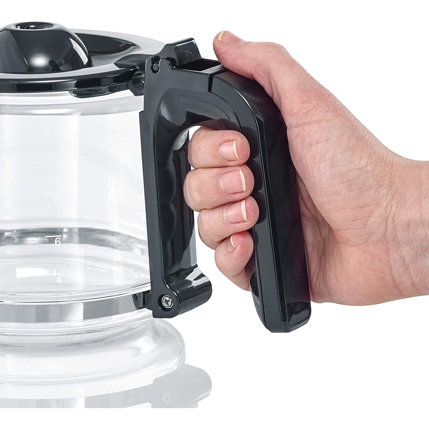 Cafetiera Severin KA 4825, putere 1000 W, recipient sticla 1 L, 8 cesti, oprire automata, inox