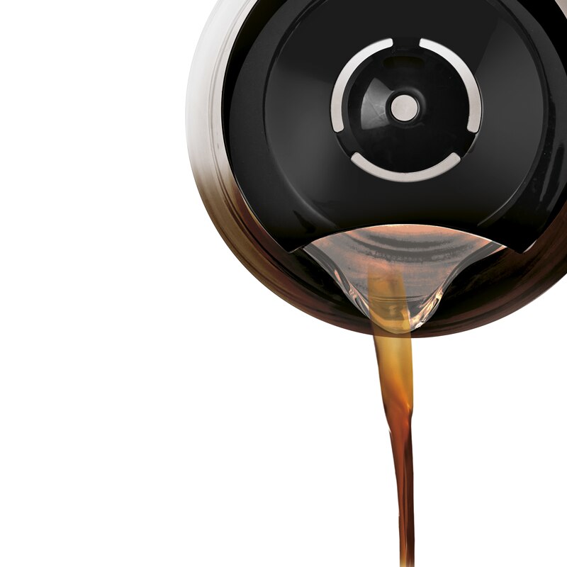 Filtru de cafea Wooden, Izzy, tehnologie aroma control, 1.5 L, 950 W, negru/lemn