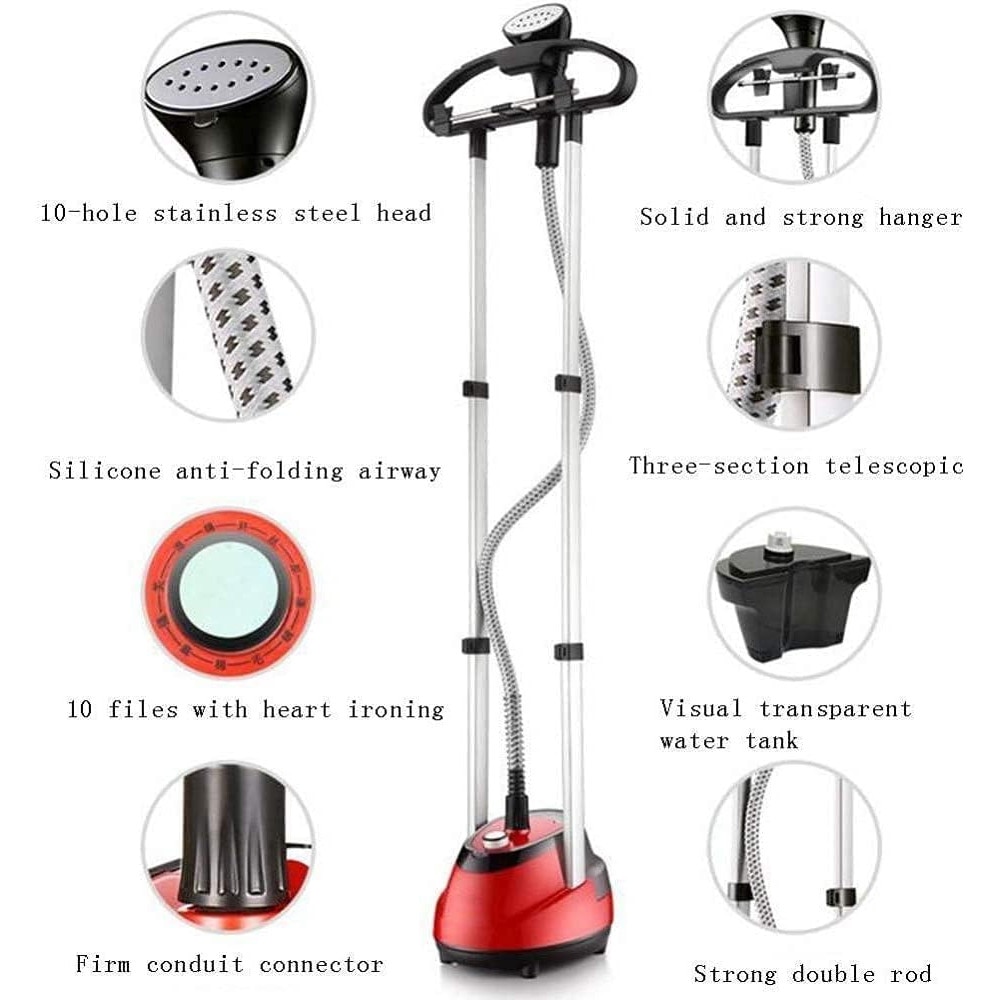 Garment Steamer – Aparat de calcat vertical cu abur, puternic 2000W, rezervor 2.1L, usor de utilizat si ideal pentru toate tipurile de tesaturi