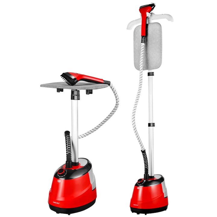 Garment Steamer – Aparat de calcat vertical cu abur, puternic 2000W, rezervor 2.1L, usor de utilizat si ideal pentru toate tipurile de tesaturi