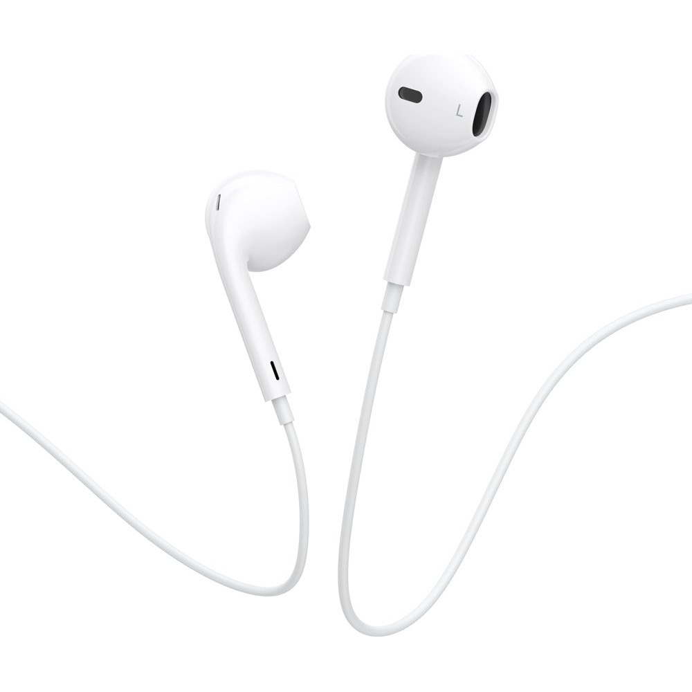 Casti cu fir CELEBRAT E500, USB-C, 1.2m, alb