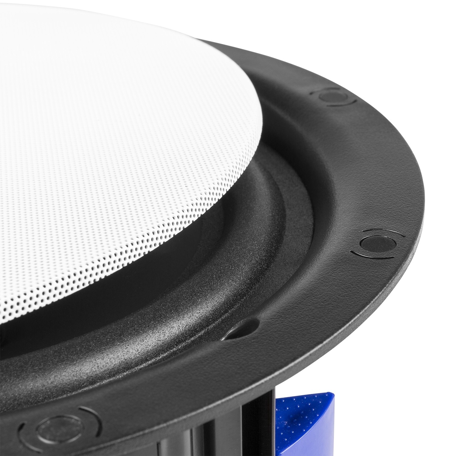 Set de 4 difuzoare amplificate incastrabile, 2 cai, 120W RMS, 6.5", Bluetooth, alb, Power Dynamics NCBT604