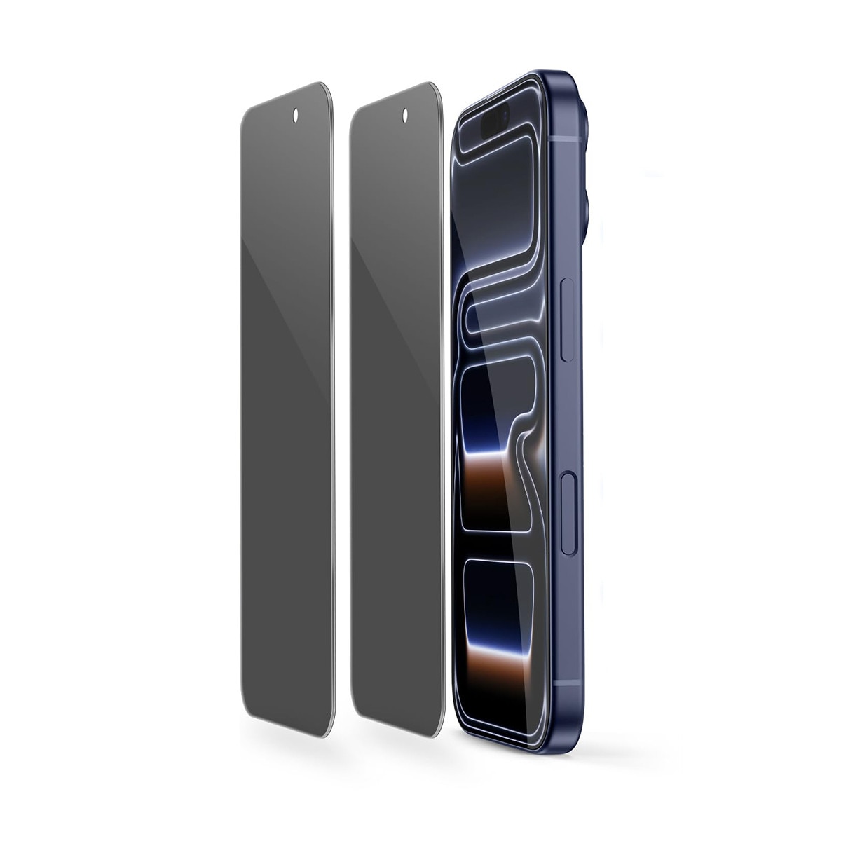 Set 2 Folii Protectie Privacy pentru iPhone 17 Promax, Sticla Temperata 9H+, Claritate Super HD, Tratament Oleofob si Anti-Amprente