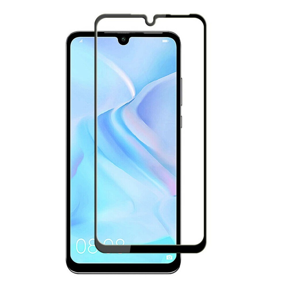 Folie protectie Premium Huawei P 30 Lite Full Cover Black 6D, Full Glue, Sticla securizata