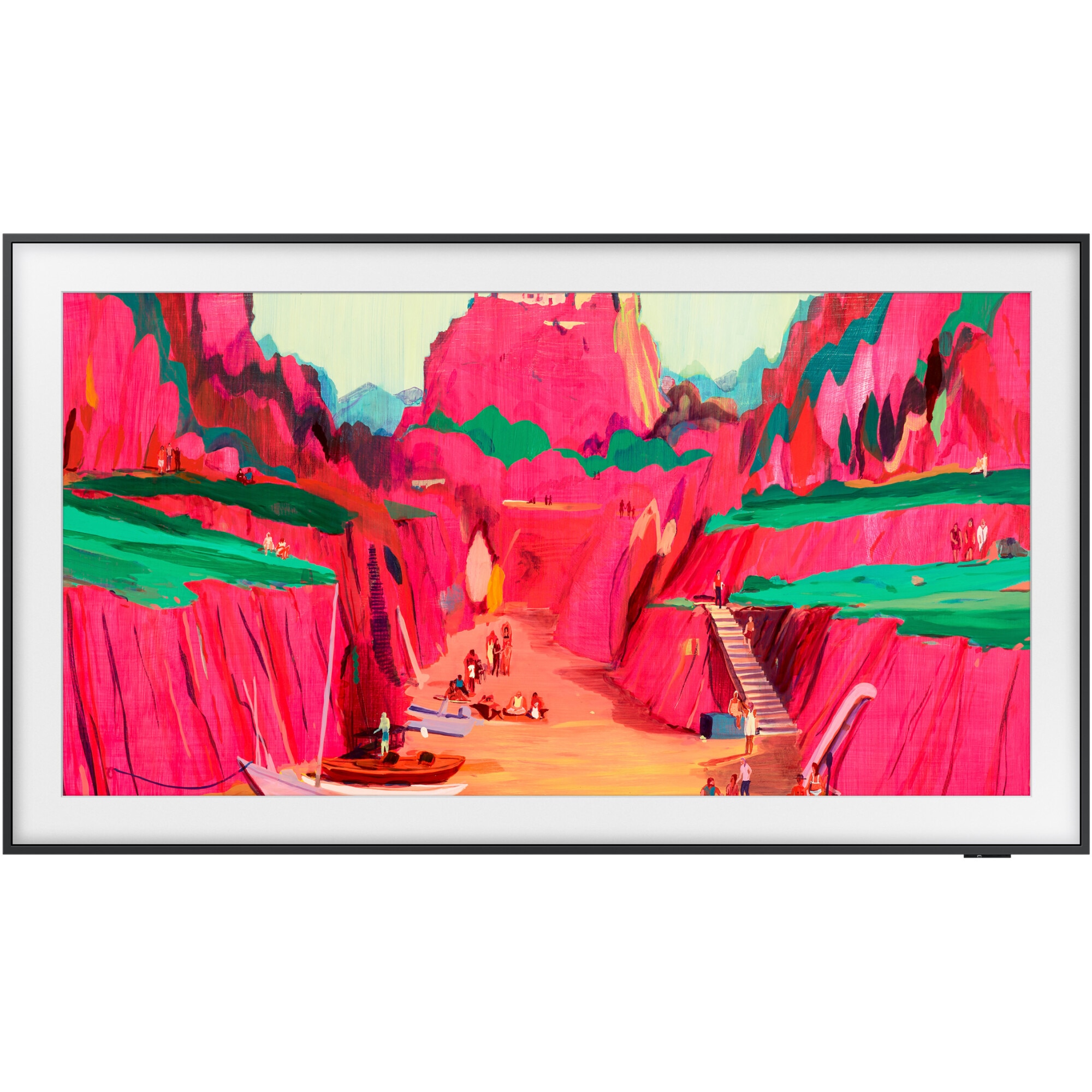 Televizor SAMSUNG Neo QLED The Frame Pro 75LS03FW, 189 cm, Smart, 4K Ultra HD, Clasa G (Model 2025)