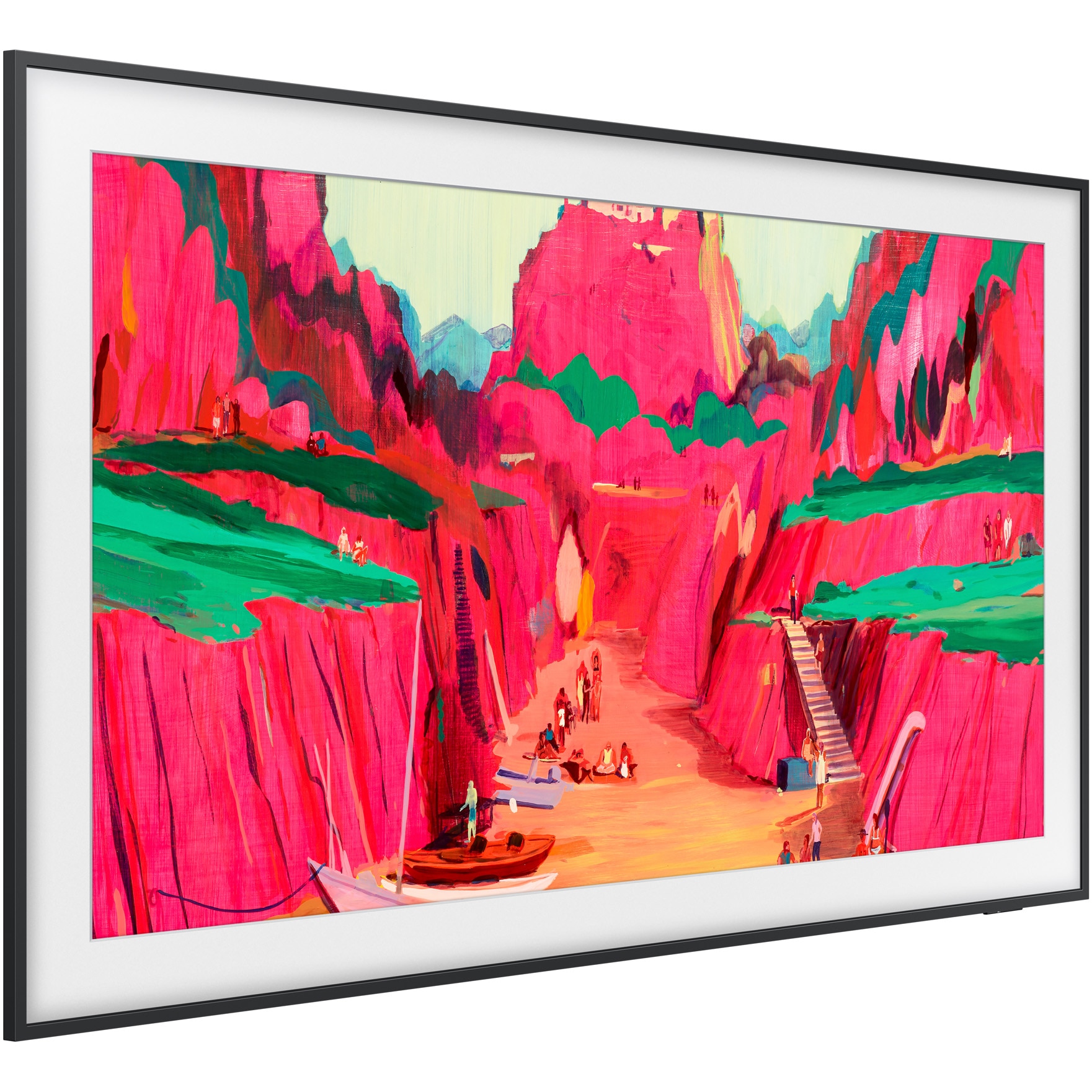 Televizor SAMSUNG Neo QLED The Frame Pro 75LS03FW, 189 cm, Smart, 4K Ultra HD, Clasa G (Model 2025)