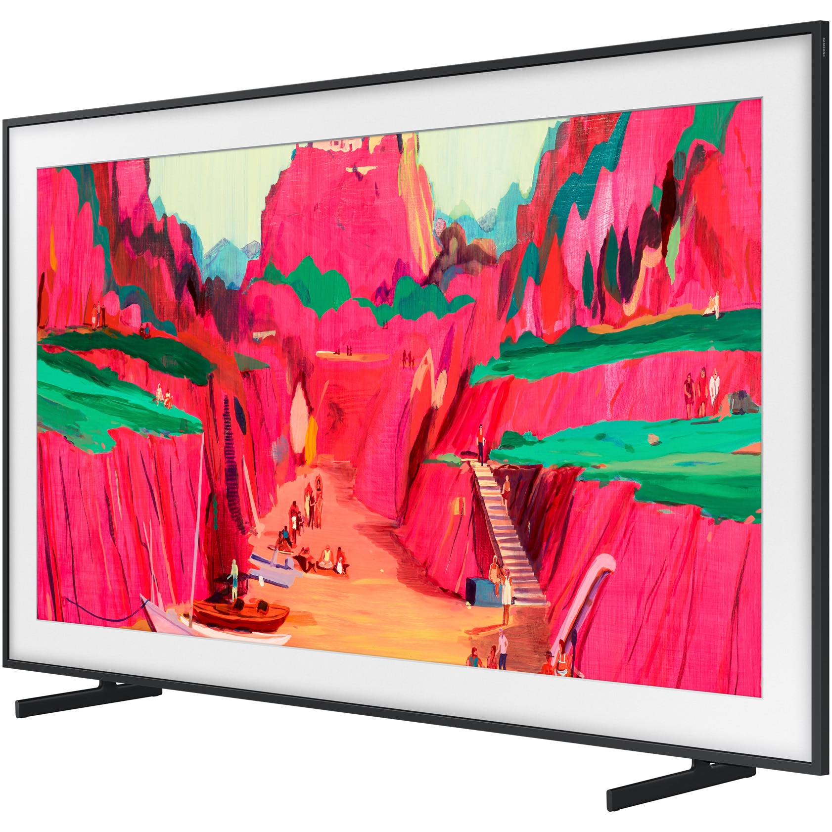 Televizor SAMSUNG Neo QLED The Frame Pro 75LS03FW, 189 cm, Smart, 4K Ultra HD, Clasa G (Model 2025)