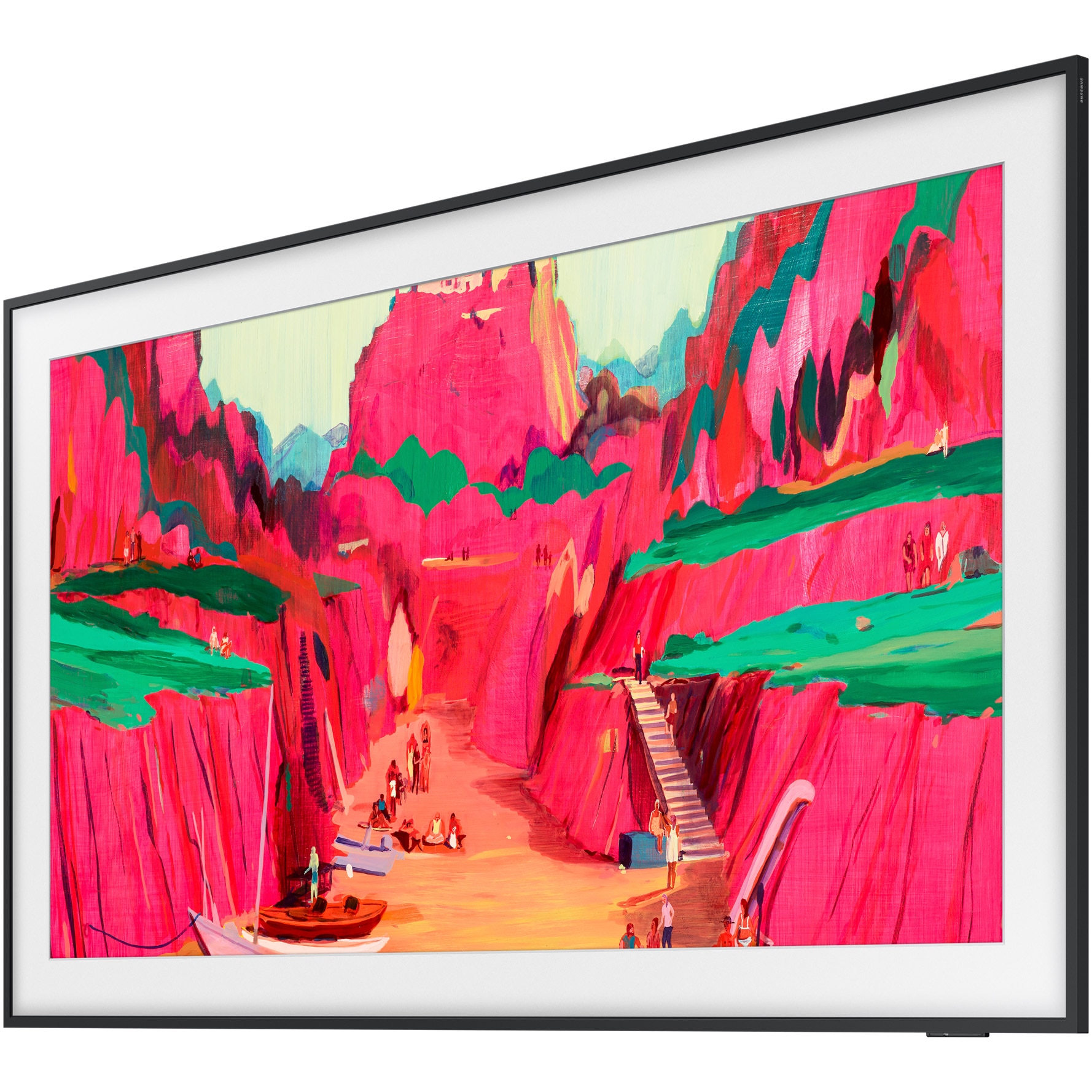 Televizor SAMSUNG Neo QLED The Frame Pro 75LS03FW, 189 cm, Smart, 4K Ultra HD, Clasa G (Model 2025)