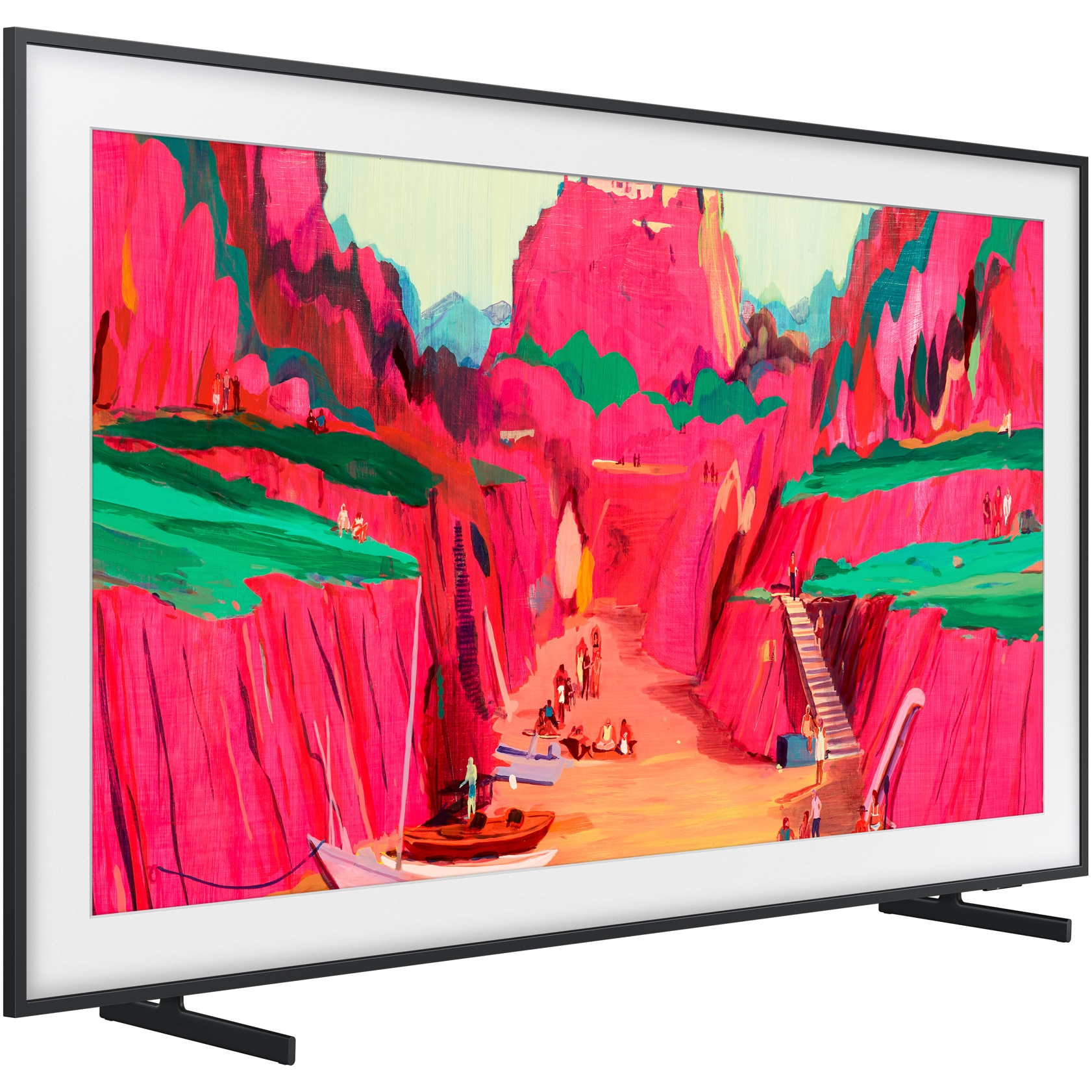 Televizor SAMSUNG Neo QLED The Frame Pro 75LS03FW, 189 cm, Smart, 4K Ultra HD, Clasa G (Model 2025)
