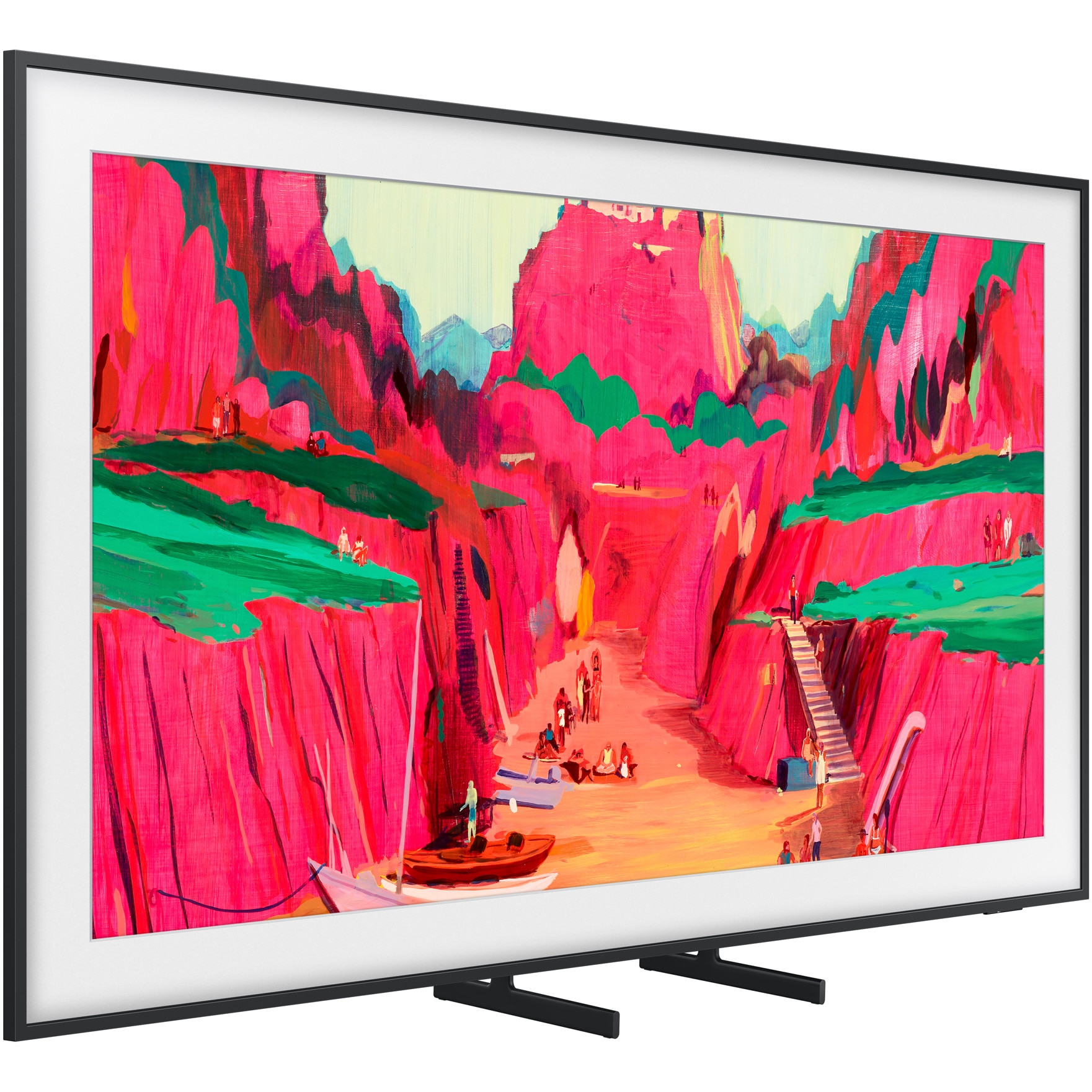 Televizor SAMSUNG Neo QLED The Frame Pro 85LS03FW, 214 cm, Smart, 4K Ultra HD, Clasa G (Model 2025)