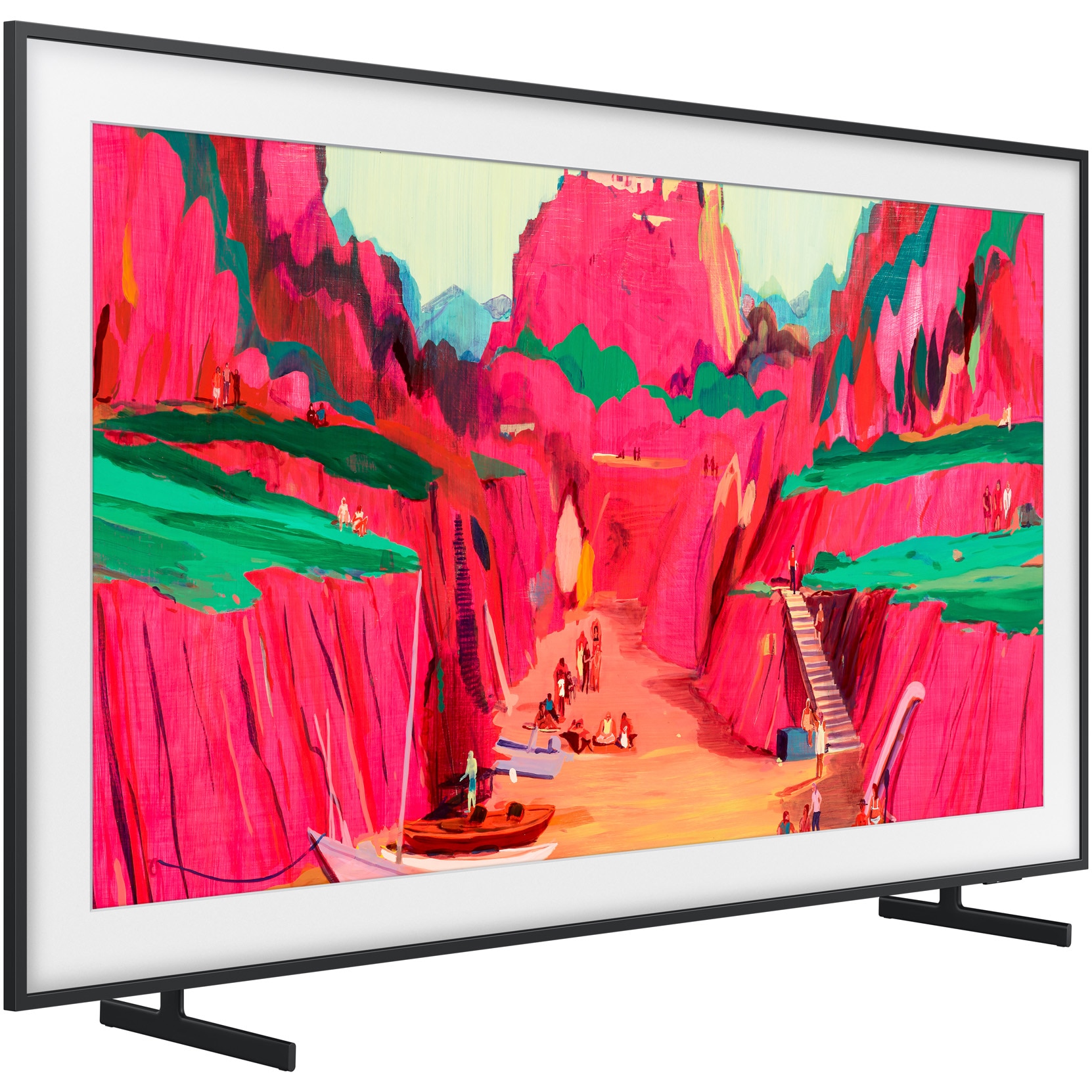 Televizor SAMSUNG Neo QLED The Frame Pro 85LS03FW, 214 cm, Smart, 4K Ultra HD, Clasa G (Model 2025)