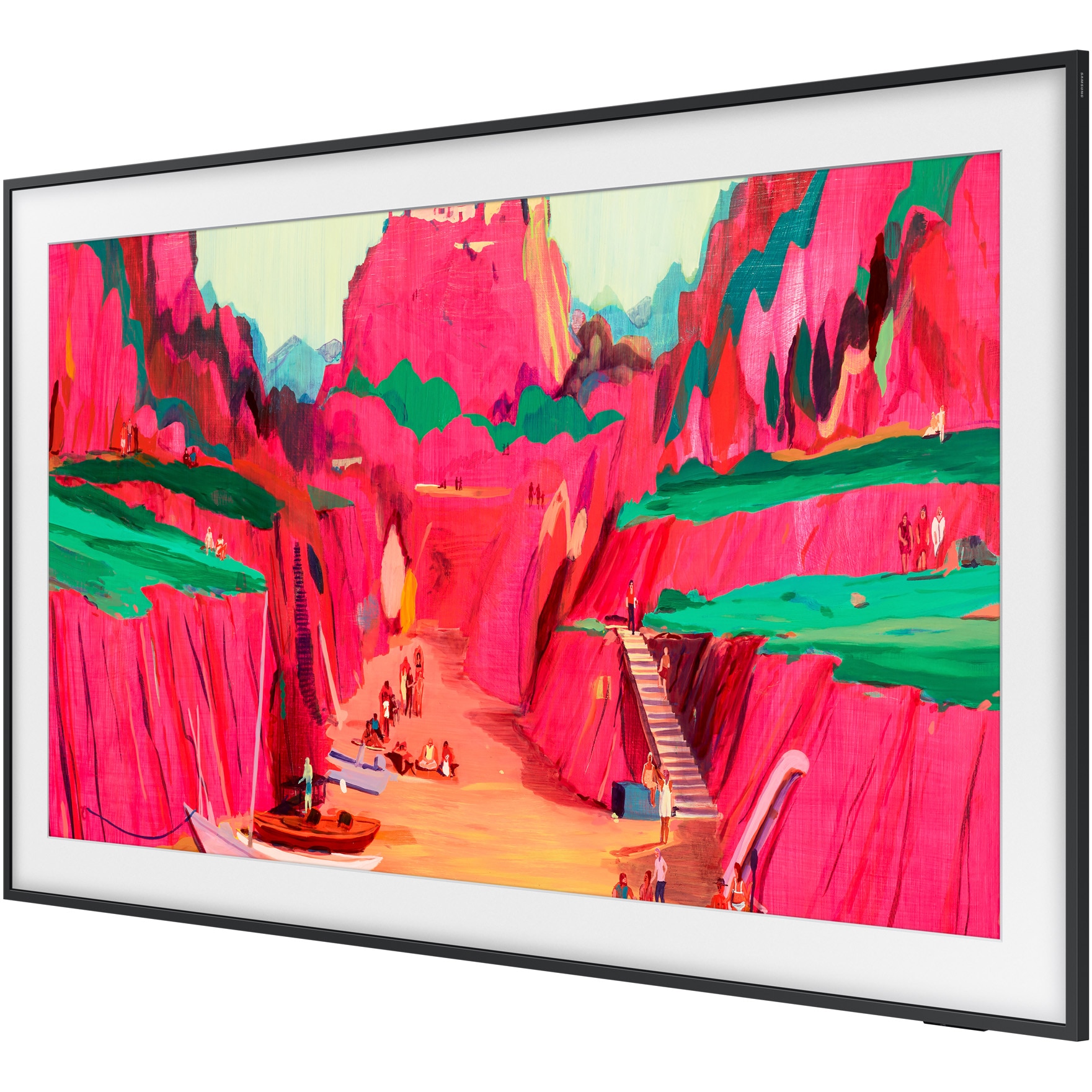 Televizor SAMSUNG Neo QLED The Frame Pro 85LS03FW, 214 cm, Smart, 4K Ultra HD, Clasa G (Model 2025)