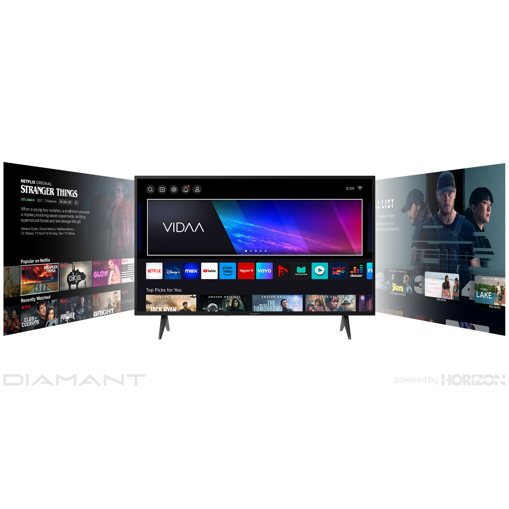 Televizor Horizon LED Smart TV 24HL4330H/C 60cm 24inch HD Negru