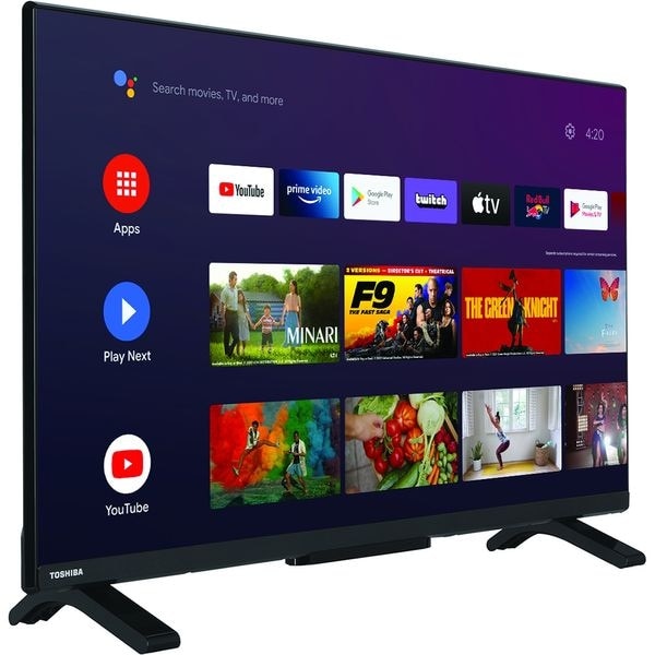 Televizor LED Smart TOSHIBA 32WA2363DG, HD, HDR10, 81cm, Clasa E, Negru