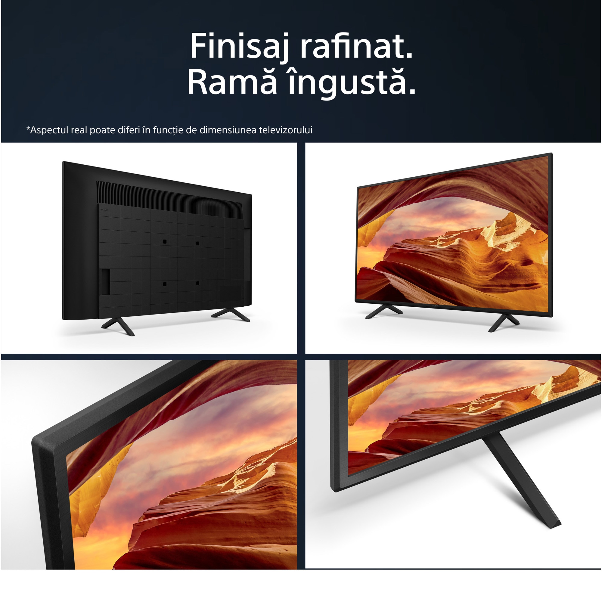 Televizor Sony BRAVIA LED 43X75WL, 108 cm, Smart Google TV, 4K Ultra HD, Clasa G