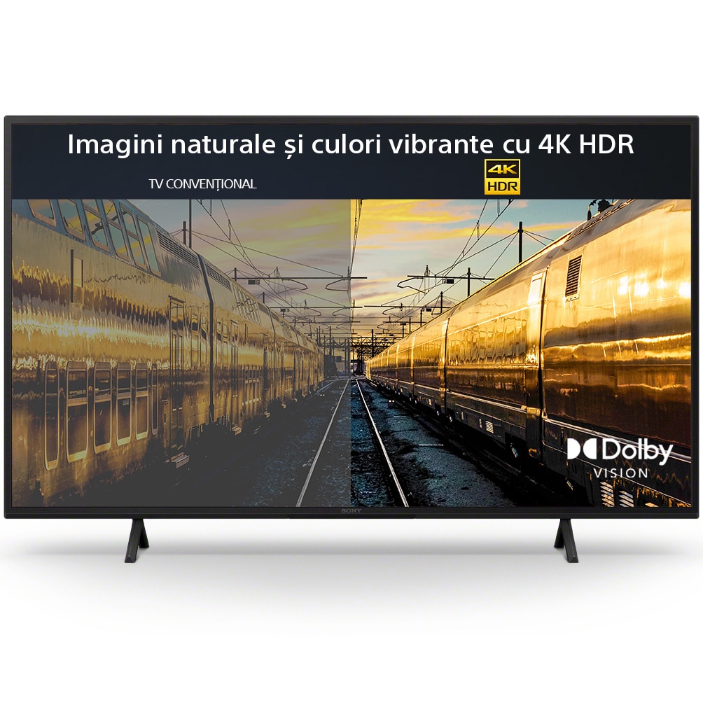 Televizor Sony BRAVIA LED 43X75WL, 108 cm, Smart Google TV, 4K Ultra HD, Clasa G