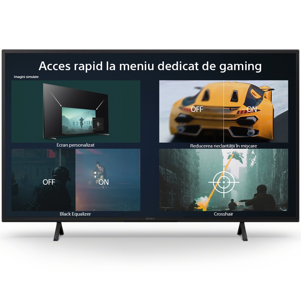 Televizor Sony BRAVIA LED 43X75WL, 108 cm, Smart Google TV, 4K Ultra HD, Clasa G