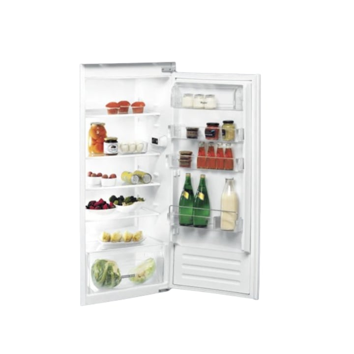Frigider Incorporabil Whirlpool WBC 12 AC 21 R, 122 Cm, 209 Litri, Alb
