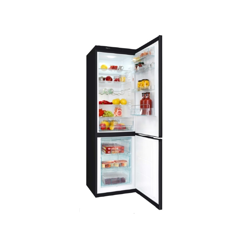 Frigider cu doua usi Snaige RF58SM-S5JJ2F0, Fresh Inn, Clasa F, 310 l, H 200 cm, Negru