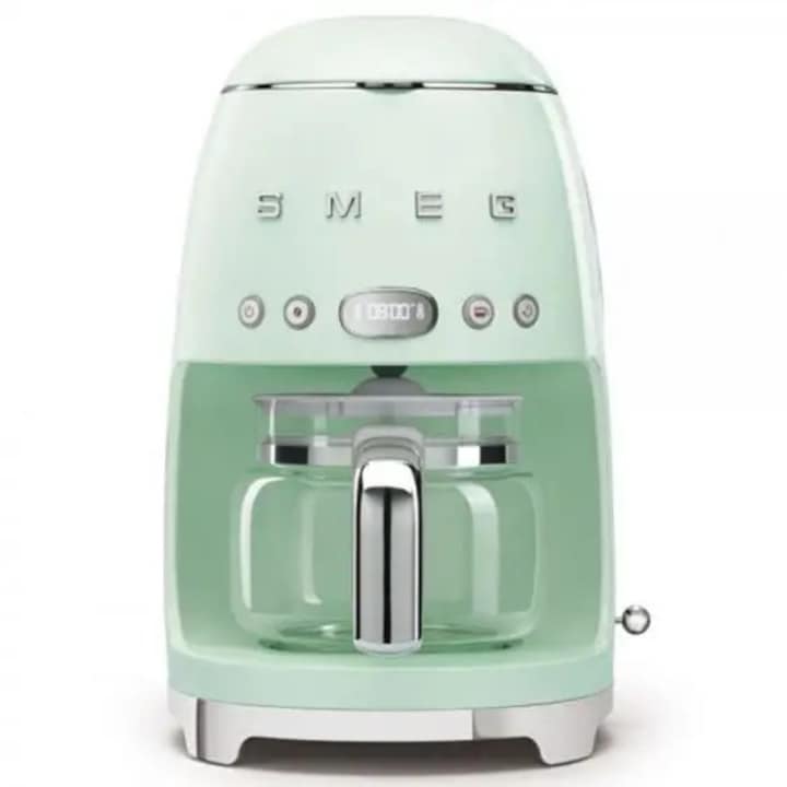 Cafetiera Smeg DCF02PGEU, 1050 W, 1,4 l, Verde