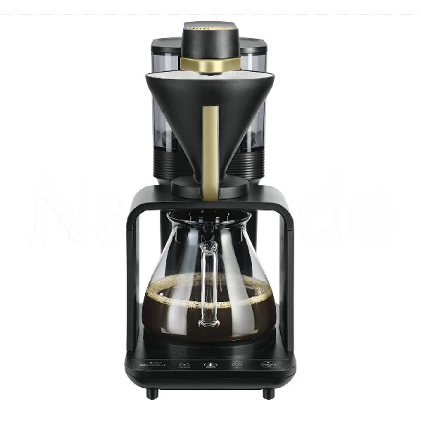 Espressor Melitta Epour noir 1100W, inox, 1.25l