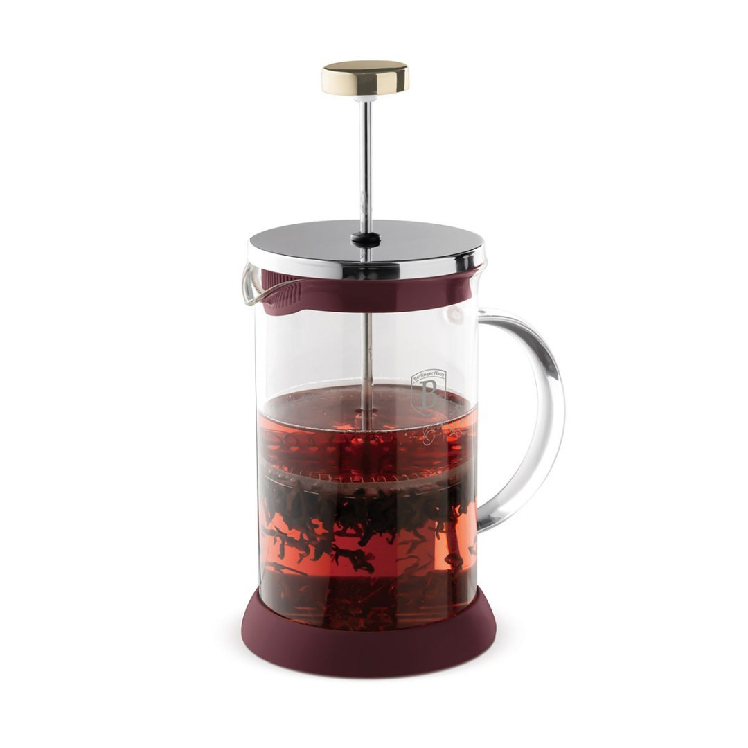Cafetiera cu piston si ceai 800 ml Berlinger Haus Bh-8585 Leonardo Lumarko!