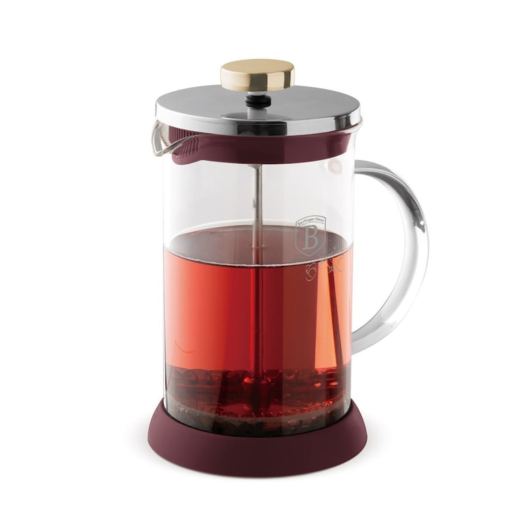 Cafetiera cu piston si ceai 800 ml Berlinger Haus Bh-8585 Leonardo Lumarko!