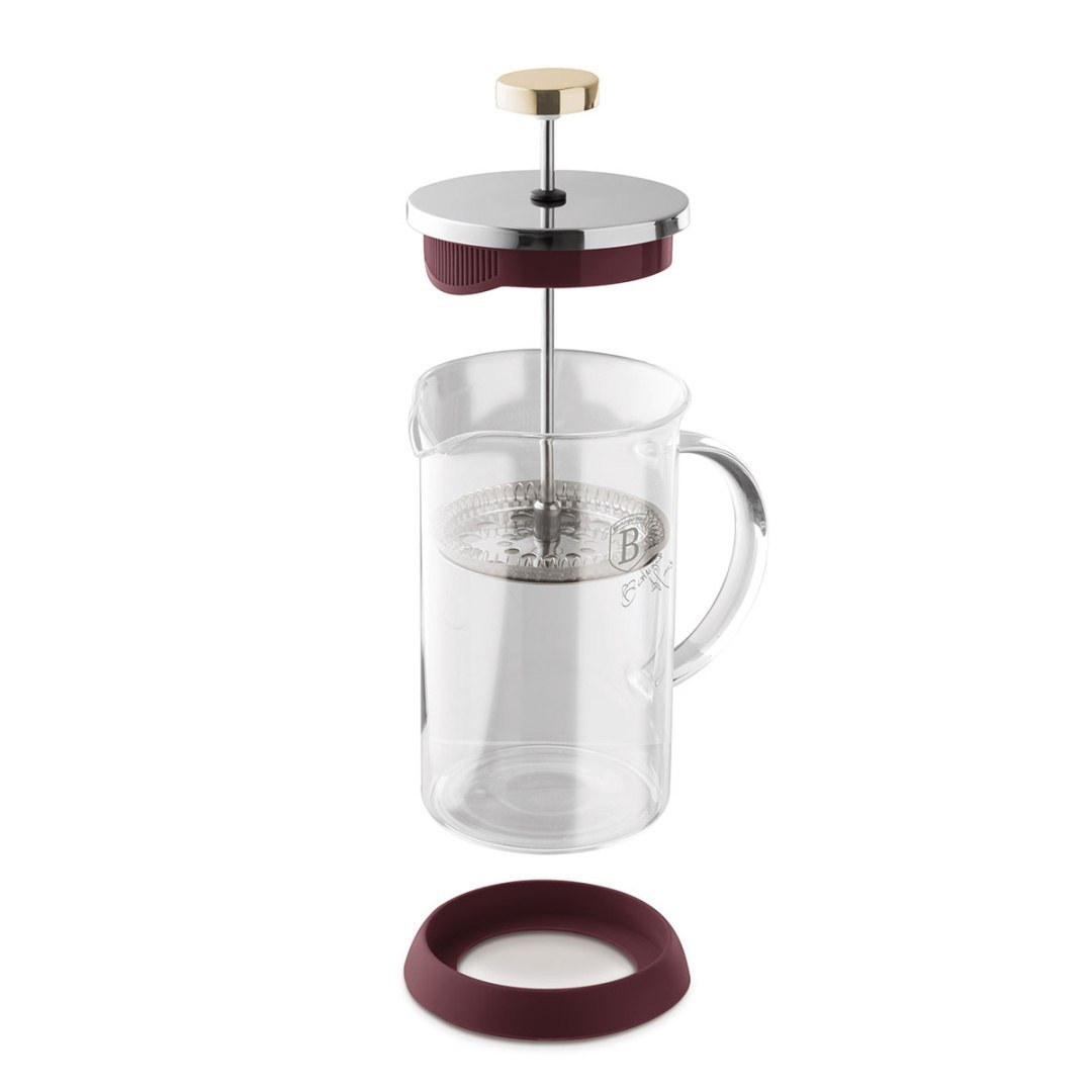 Cafetiera cu piston si ceai 800 ml Berlinger Haus Bh-8585 Leonardo Lumarko!