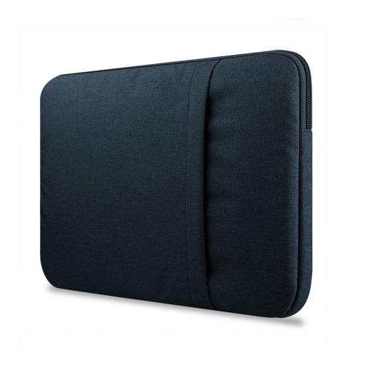 Husa universala pentru laptop 15.6, cu burete antisoc, compatibila laptop Apple MacBook Air, MacBook Pro Touch Bar, Asus, Acer, Dell, Huawei. Neagra