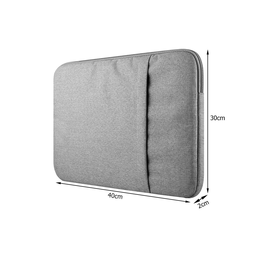 Husa universala pentru laptop 15.6, cu burete antisoc, compatibila laptop Apple MacBook Air, MacBook Pro Touch Bar, Asus, Acer, Dell, Huawei. Neagra