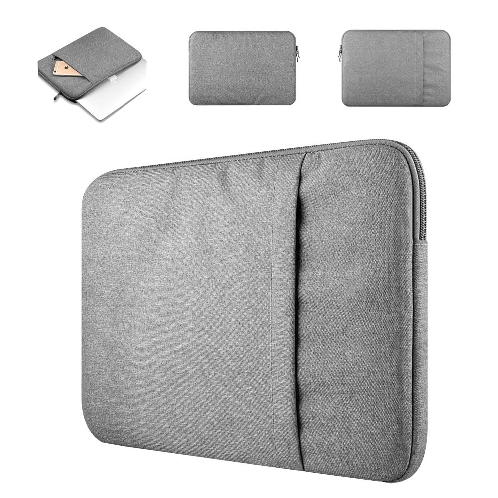 Husa universala pentru laptop 15.6, cu burete antisoc, compatibila laptop Apple MacBook Air, MacBook Pro Touch Bar, Asus, Acer, Dell, Huawei. Neagra