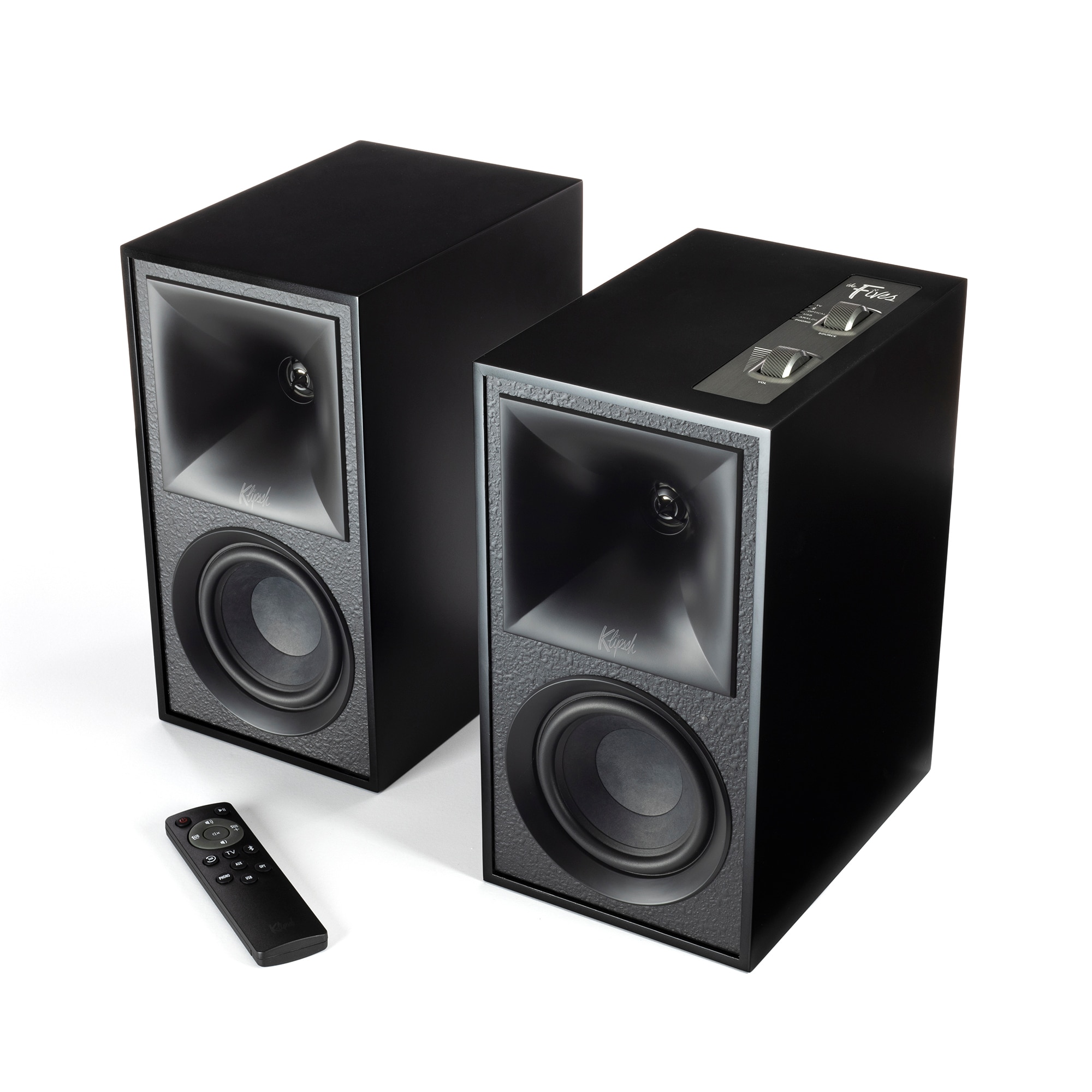 Set 2 Boxe Active Klipsch The Fives, Negru