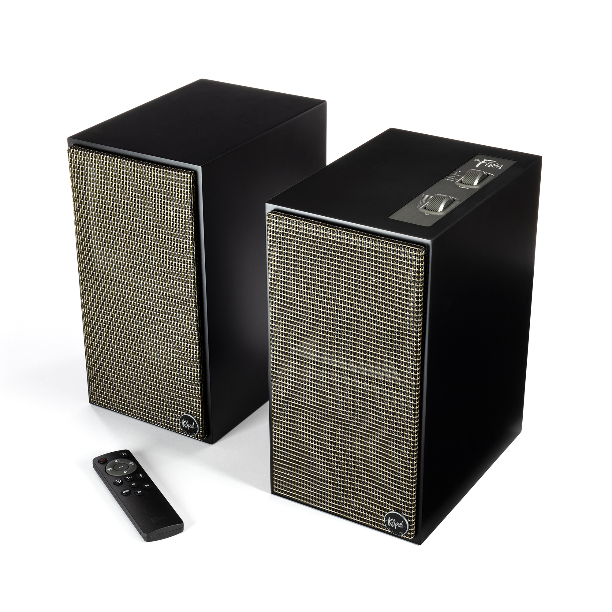 Set 2 Boxe Active Klipsch The Fives, Negru
