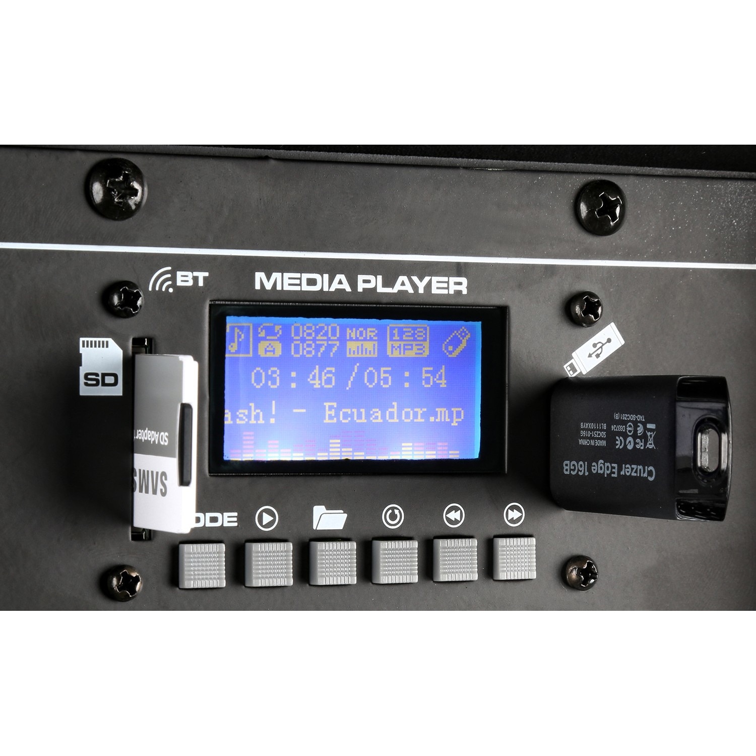 Boxa activa, 15", 250W RMS, Bluetooth/USB/SD, Vonyx SPJ-1500ABT